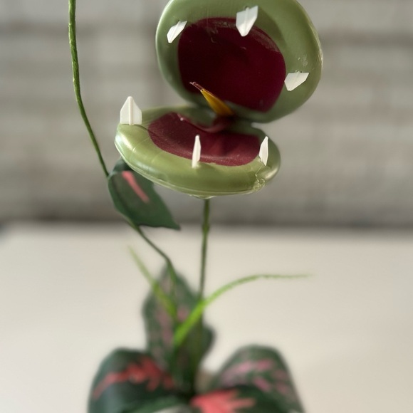 Halloween Set Venus Fly Trap Little Shop of Horrors Candles Decorations Rare - Picture 6 of 10